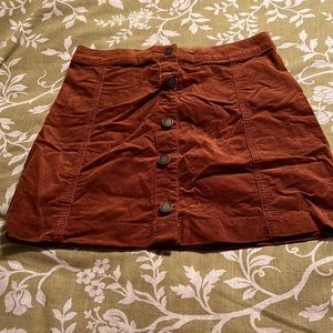 Girls Large rust colored skirt